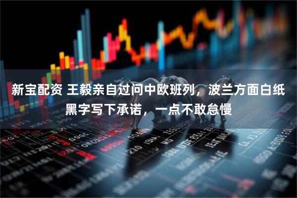 新宝配资 王毅亲自过问中欧班列，波兰方面白纸黑字写下承诺，一点不敢怠慢