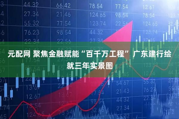 元配网 聚焦金融赋能“百千万工程” 广东建行绘就三年实景图