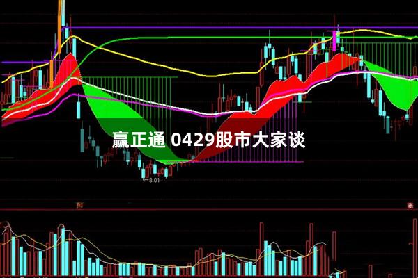 赢正通 0429股市大家谈